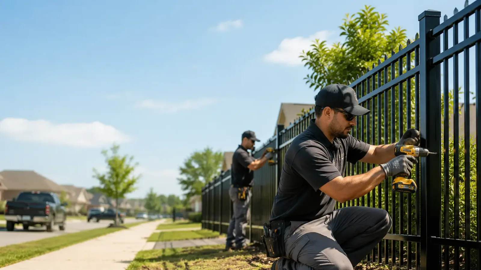 Metal Fence Installation in Sebewaing, MI